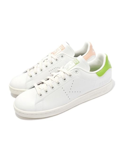 Adidas White Disney X Stan Smith 'Miss Piggy & Kermit' for men