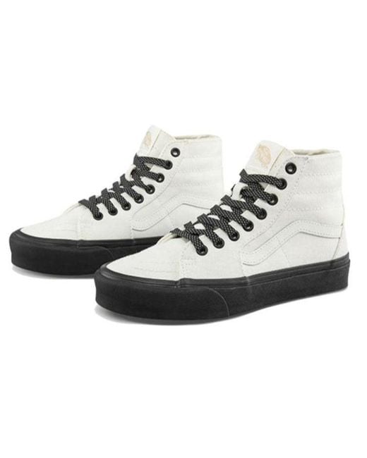Vans White Sk8-Hi for men