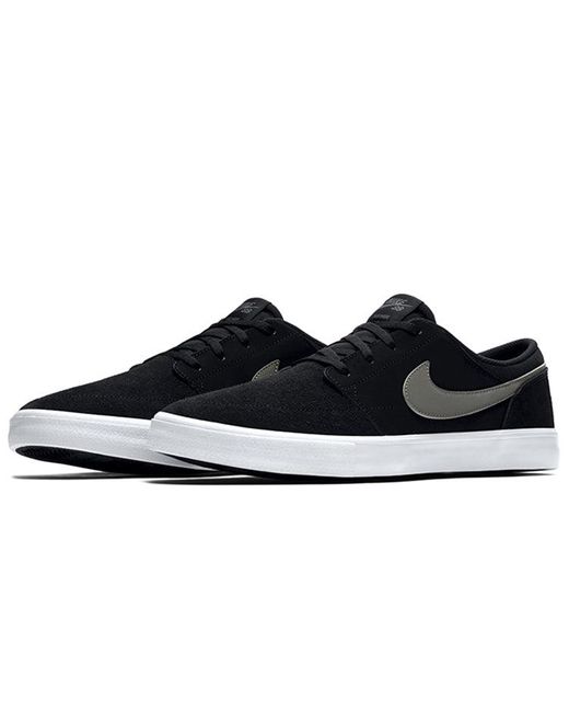 Nike Black Portmore 2 Sb Solar for men