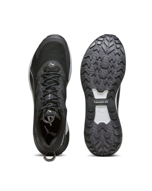 PUMA Black Fast-Trac Nitro 2 'Seasons' for men