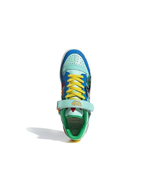 Adidas Blue Kerwin Frost X Forum Low 'Benchmates' for men