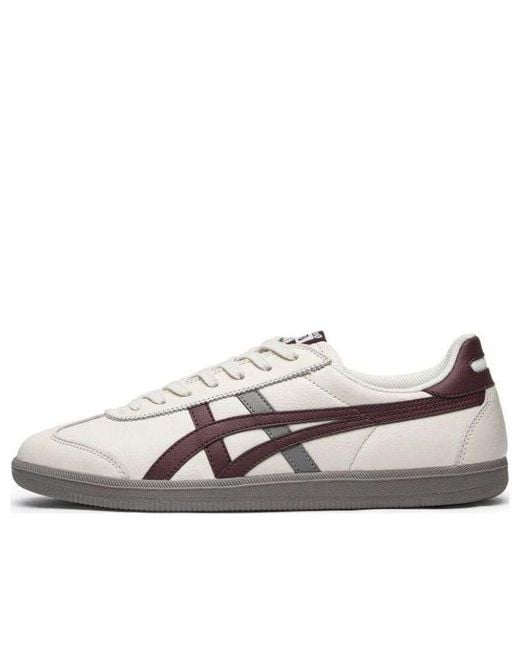 Onitsuka Tiger White Tokuten Burgundy' for men