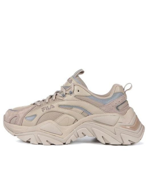 Fila Gray Retro Running Shoes