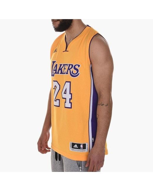 Adidas Gray Kobe Bryant Lakers Jersey for men