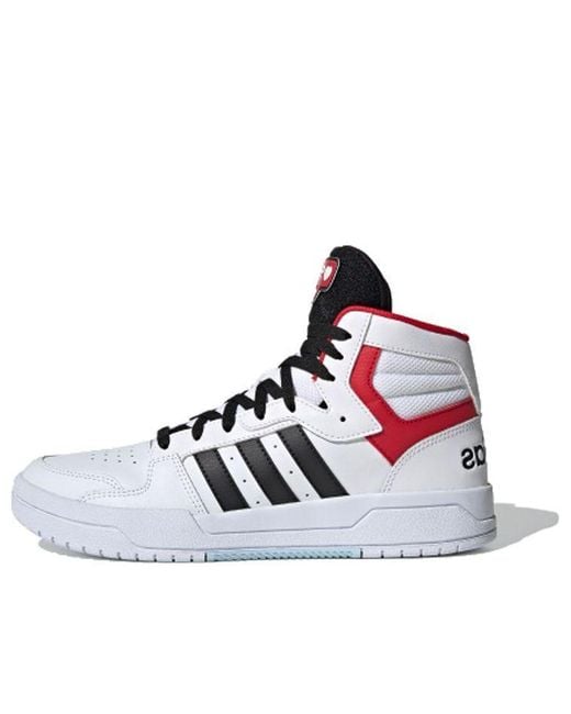 Adidas White Entrap Mid for men