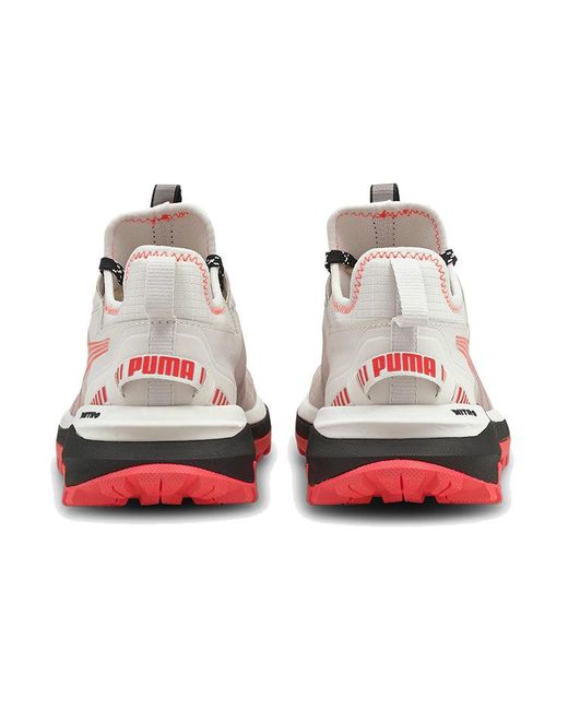 PUMA White Voyage Nitro Black/red/gray