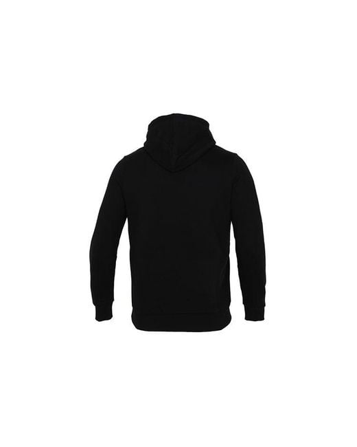 PUMA Black Sports Running Casual Loose Hooded Pullover Long Sleeves for men