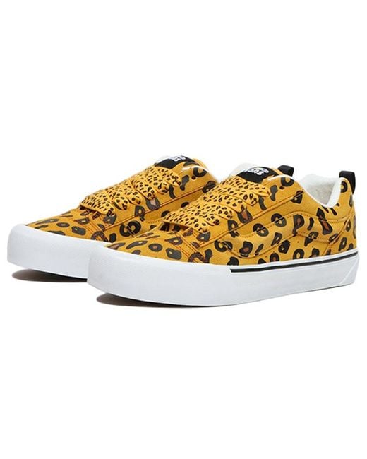 Vans Brown Imran Potato X Knu-Skool Vr3 Lx 'Leopard' for men