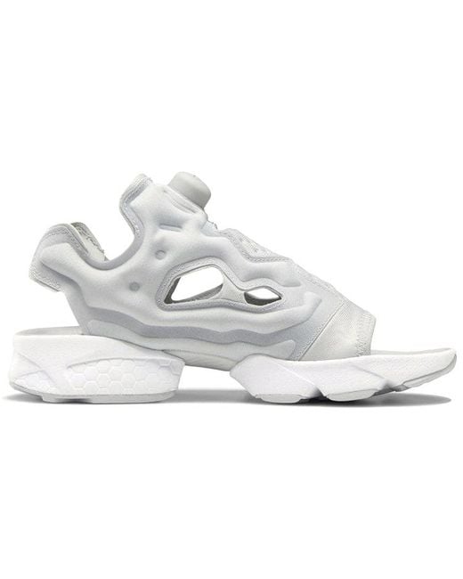 Reebok White Instapump Fury for men