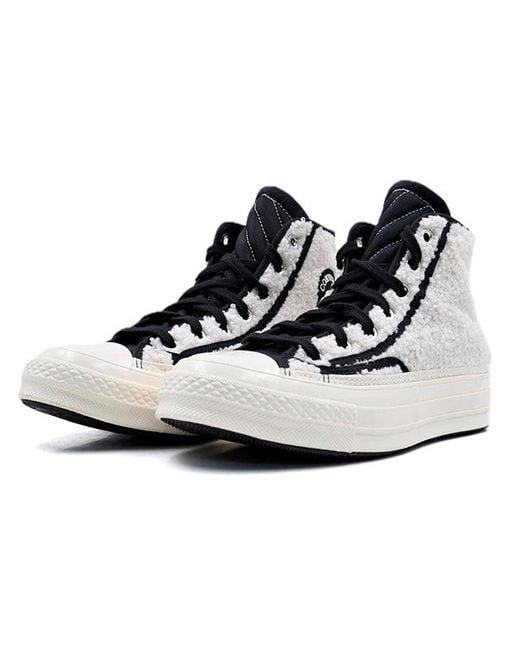 Converse Black Chuck 70 High 'Sherpa for men