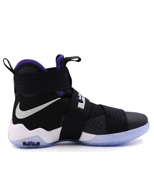 Nike Black Lebron Zoom Soldier 10 Ep 'Sacramento Kings' for men