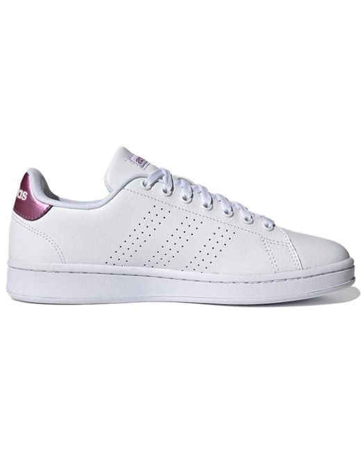 Adidas White (Wmns) Advantage Cherry Metallic'