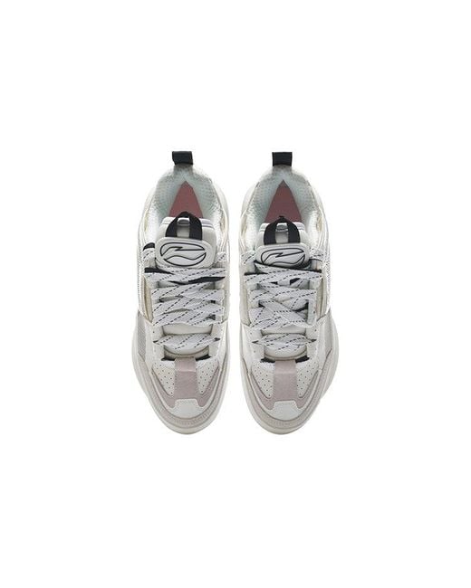 Li-ning Gray Superwave Golden 'Snow' for men