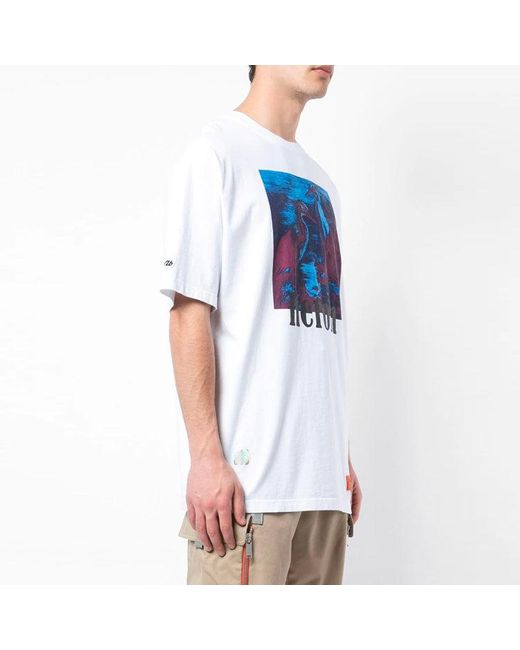 Heron Preston Blue Heron T-Shirt for men