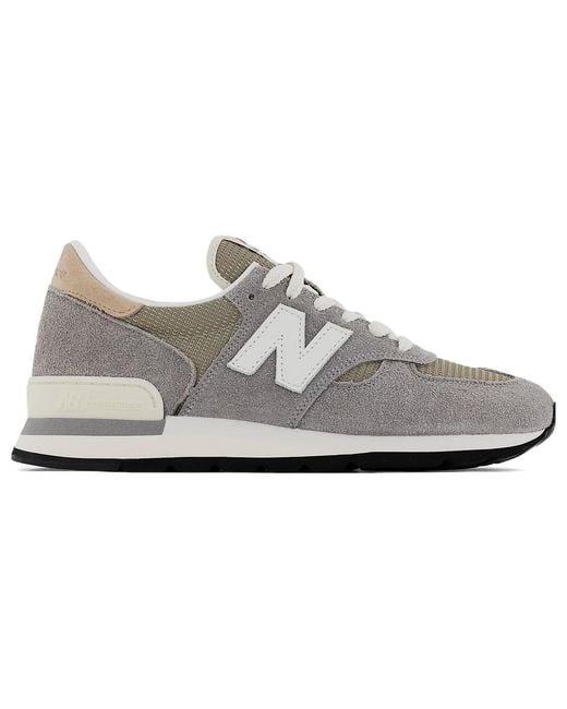New Balance White Teddy Santis X 990V1 Made for men