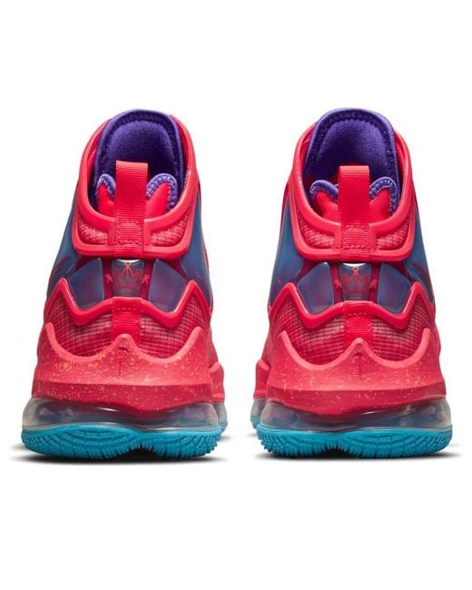 Nike Red Lebron 19 Ep 'King's Crown' for men
