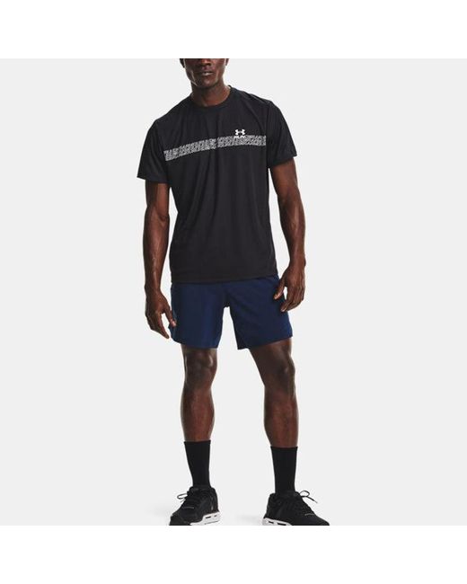Under Armour Black Speed Stride T-Shirt for men