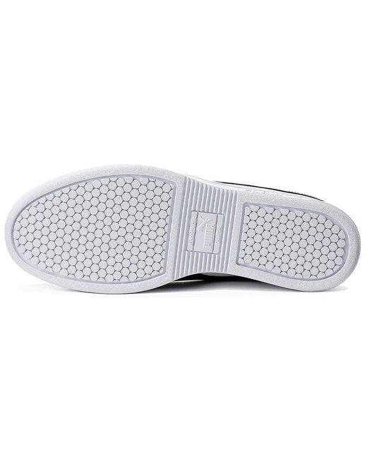 PUMA White Court Star Low Top Casual Skate Shoes for men