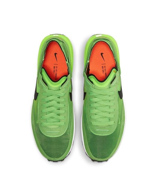 Nike Green Waffle One Shoes for men