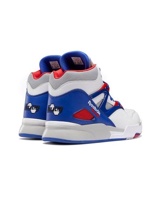 Reebok Blue Pump Omni Zone 2 'Tricolor' for men