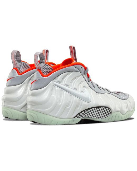 Nike White Air Foamposite Pro Premium 'Pure Platinum' for men