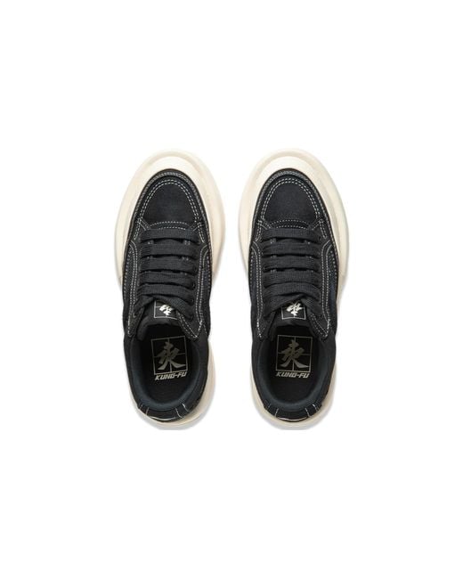Li-ning Black X Jackie Chan Kung Fu Lifestyle Shoes for men