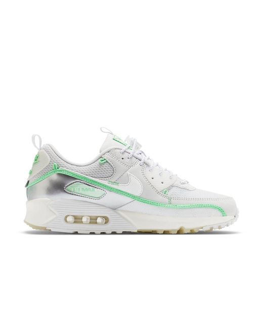 Nike White Air Max 90 'Sail Neon' for men