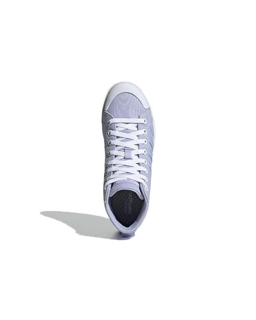 Adidas Blue (Wmns) Neo Bravada Mid Sneakers