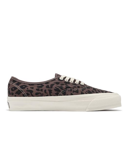 Vans Brown Premium Authentic 44 'Leopard' for men