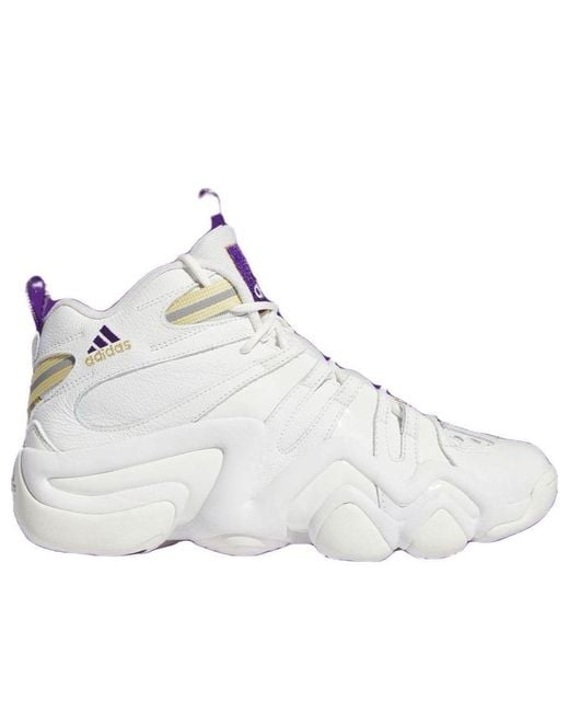 Adidas White Crazy 8 'Lakers Home Alternate' for men
