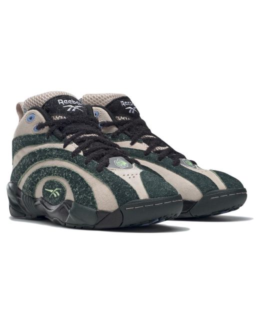 Reebok Green Shaqnosis X Brain Dead 'Dark Forest' for men