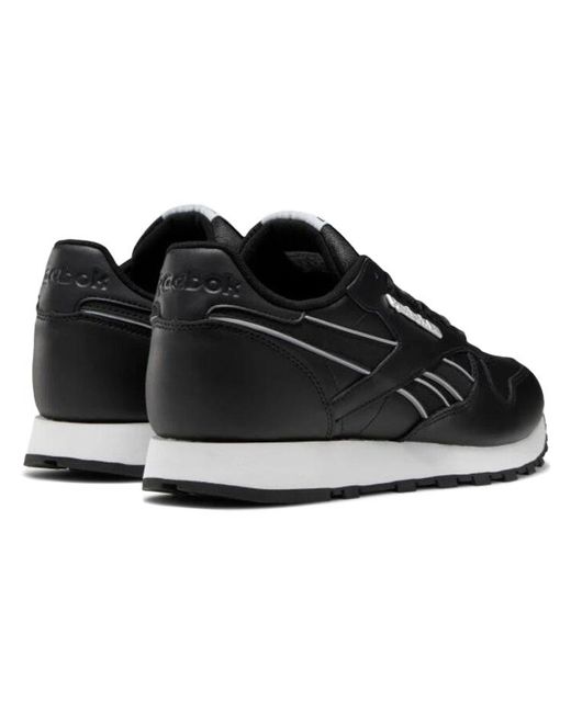 Reebok Black Classic Leather And' for men