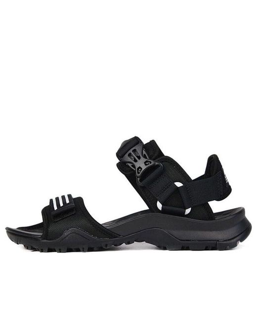 Adidas Black Terrex Cyprex Ultra 2 Dlx Sandal for men