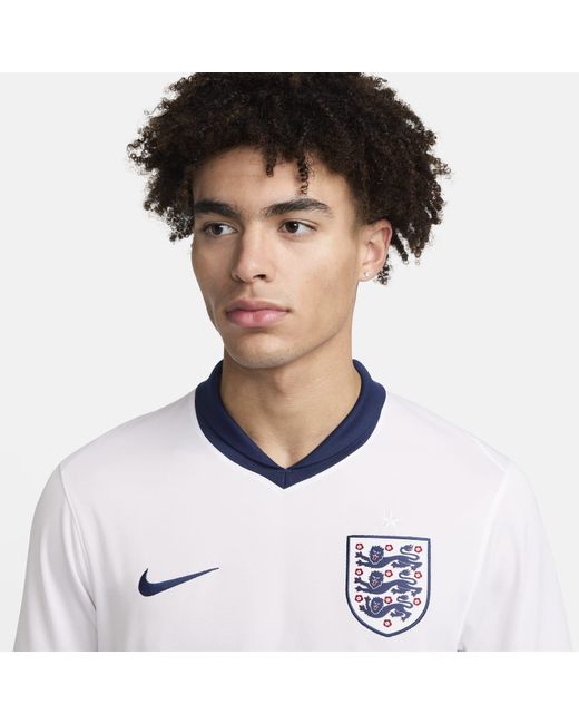 Nike Blue England Team 24/25 Stadium Home Soccer Jersey for men