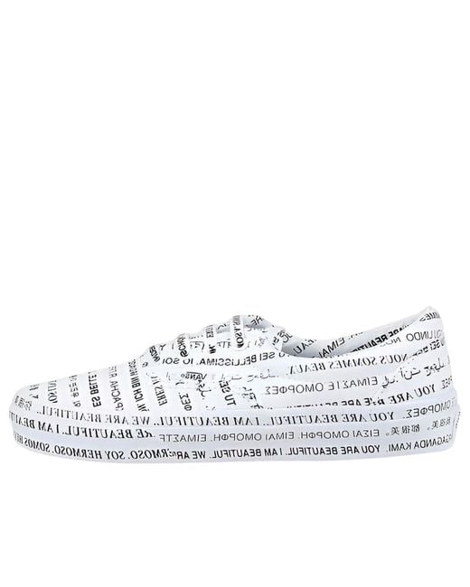Vans White X We Are Beautiful Era for men