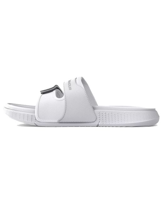 Under Armour White (Wmns) Ansa Studio Slide Halo'