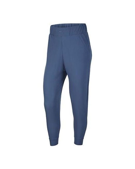 Nike Blue (Wmns) Bliss Training Sports Long Pants