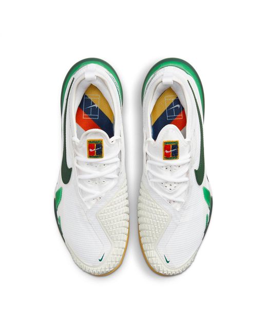 Nike Green Court React Vapor Nxt Gorge' for men