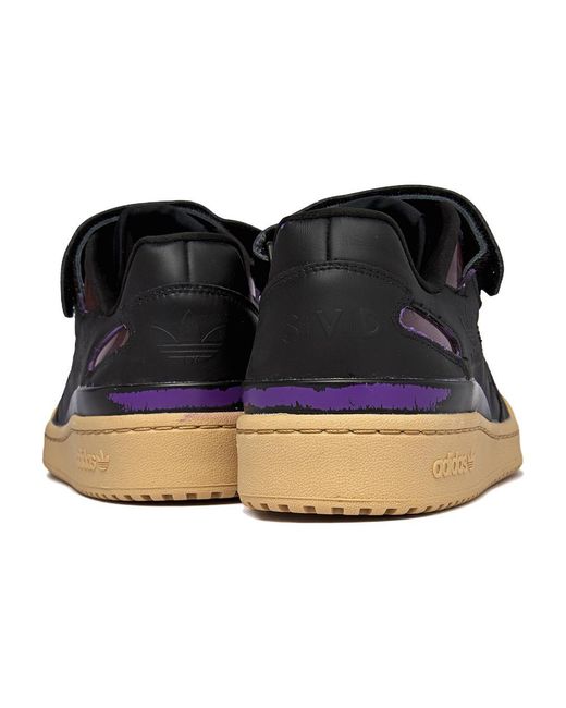 Adidas Black Originals X Sivasdescalzo Forum Low 'Cool Kids Club' for men