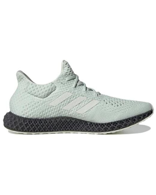 Adidas Gray Futurecraft 4D 'Linen Carbon' for men