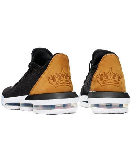 Nike Black Lebron 16 Low 'Soundtrack' for men