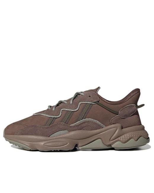 Adidas Brown Originals Ozweego Sneakers for men