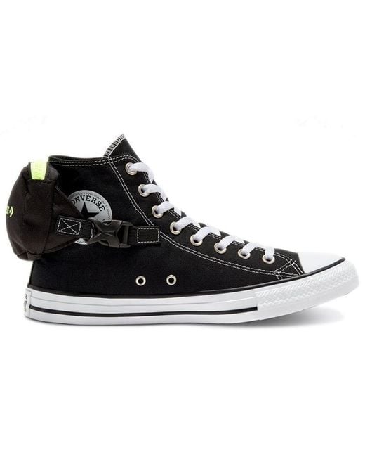 Converse Black Chuck Taylor All Star High 'Buckle Up for men