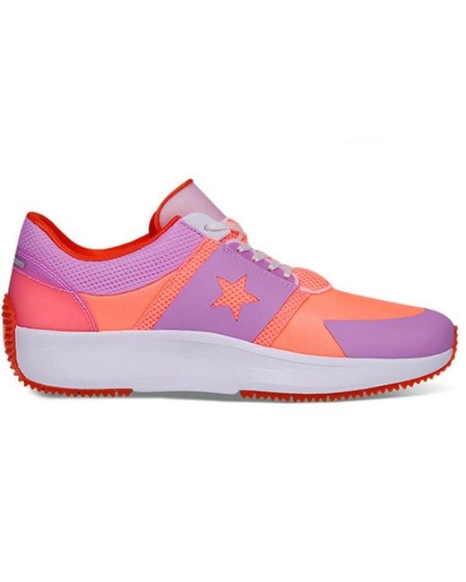 Converse Pink Transiucent X Run Star for men