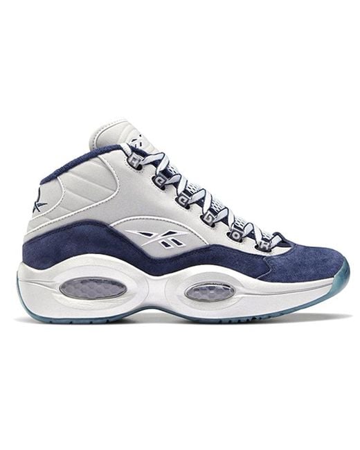 Reebok Blue Question Mid 'Dallas Cowboys' for men