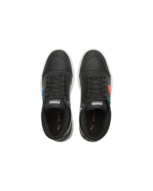 PUMA Black Ralph Sampson Mid 'Badges for men