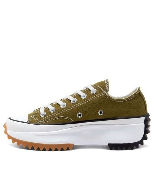 Converse Green Run Star Hike Low 'Dark Moss' for men