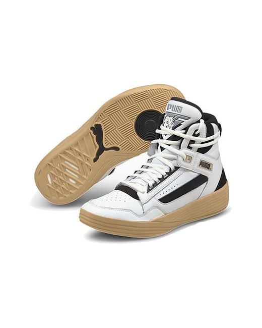 PUMA White Kyle Kuzma X Rhude X Clyde All-Pro Mid for men