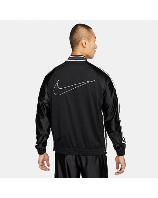 Nike Black Premium Basketball Jacket for men