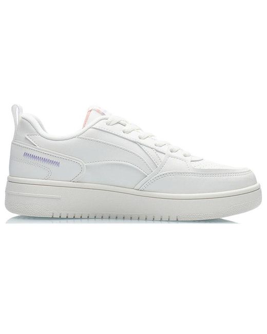 Li-ning White (Wmns) Classic Leisure